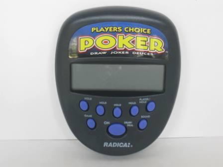 Player's Choice Poker (1997) - Handheld Game